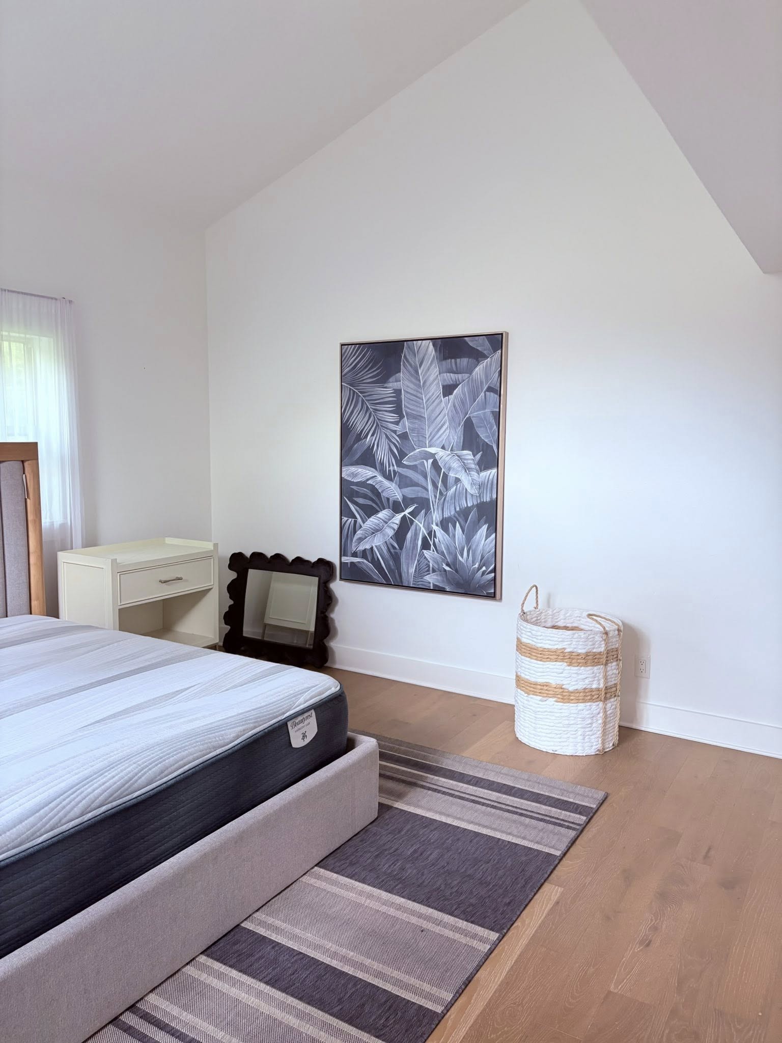 Styled bedroom for home sale